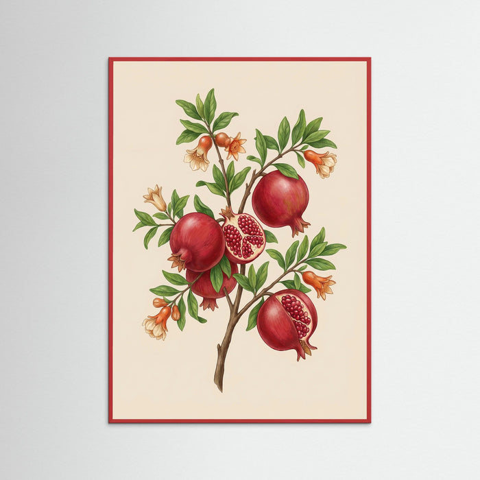 Red Wood Citrus Bloom Study