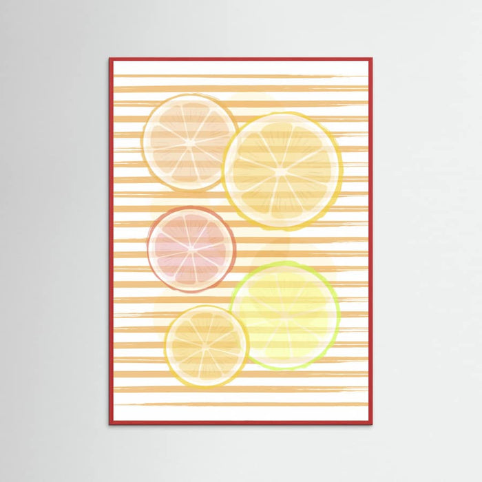 Citrus Poster – poster and art print