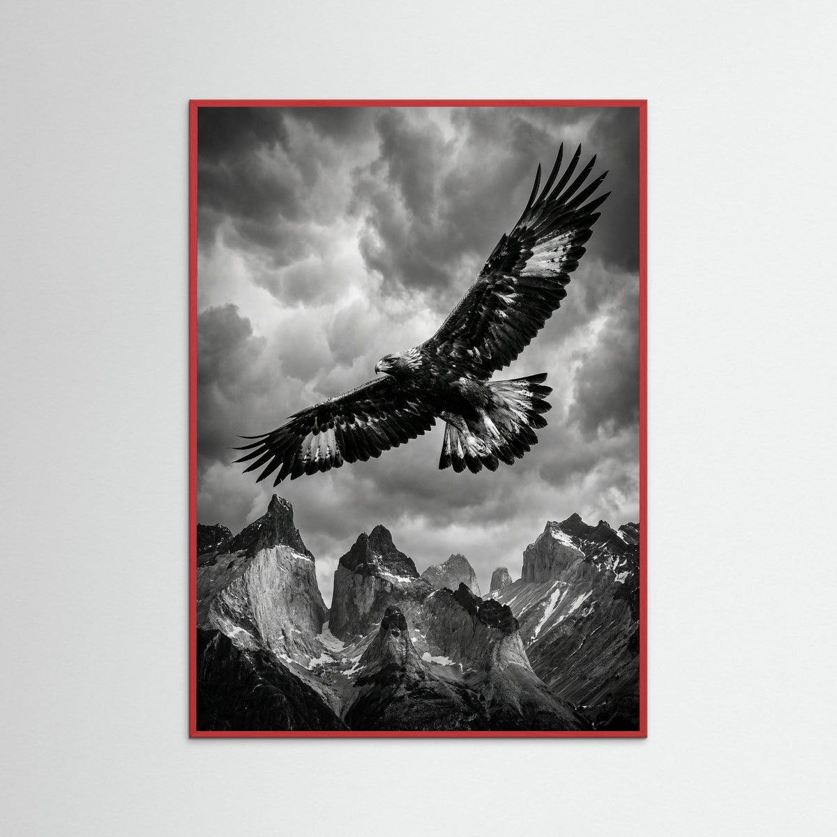Red Wood Cliffside Majesty