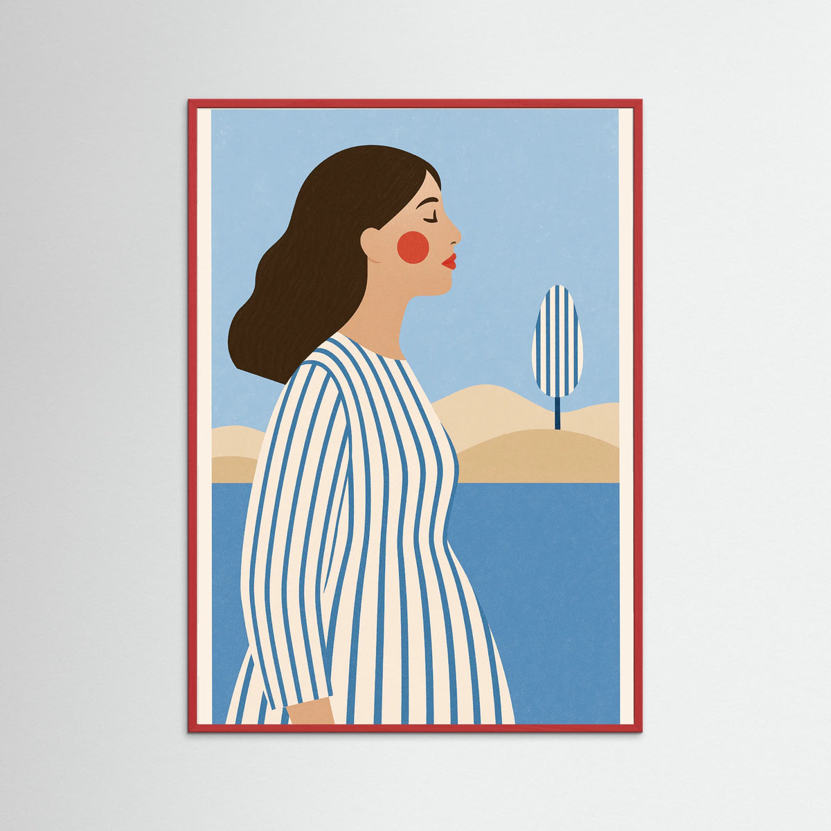 Red Wood Cloud Kissed