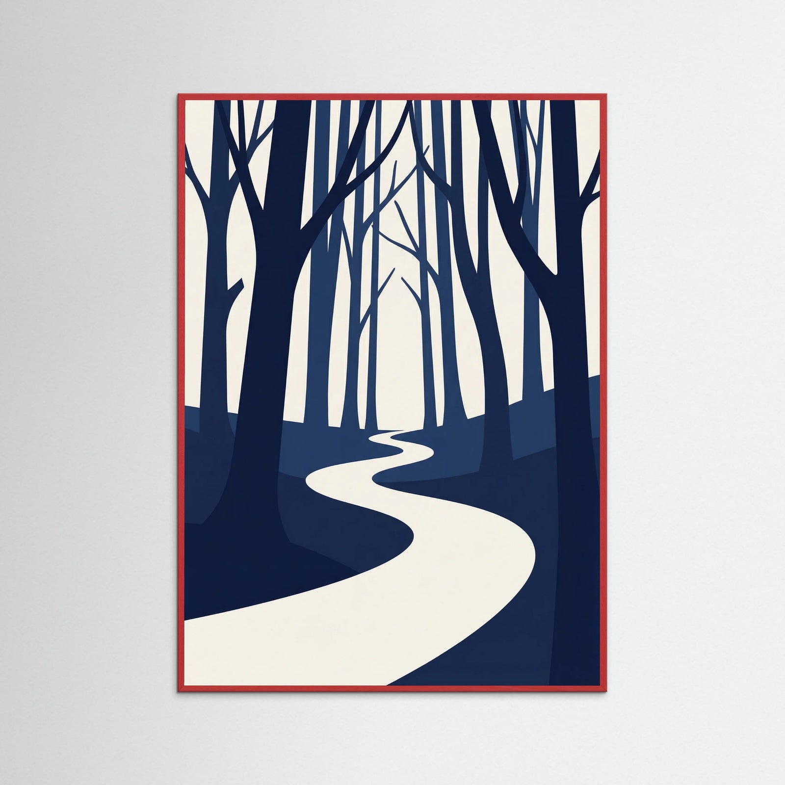 Red Wood Coastal Perspective