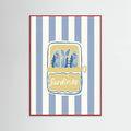 Coastal Sardines Poster – plakat og kunsttryk