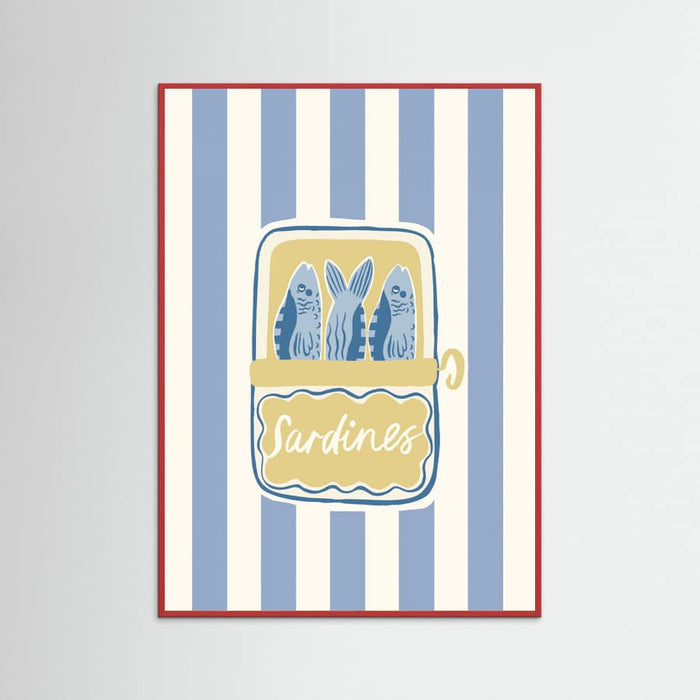 Coastal Sardines Poster – plakat og kunsttryk