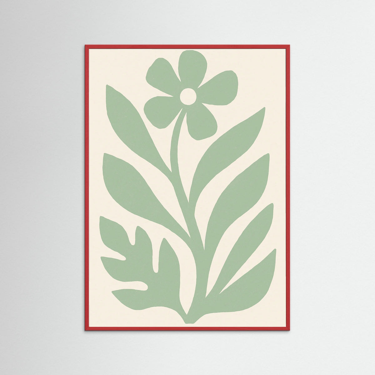 Red Wood Cobalt Cutout