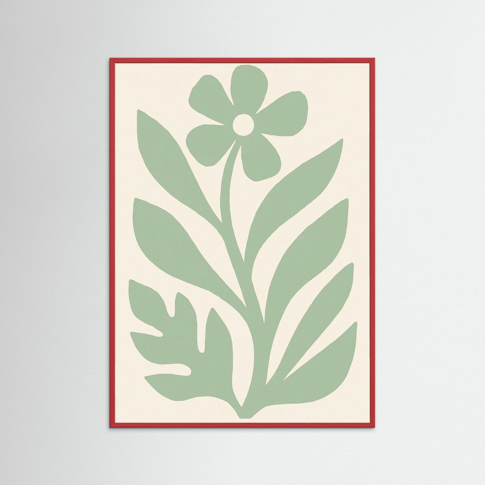 Red Wood Cobalt Cutout