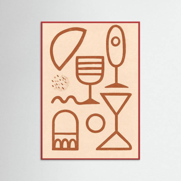 Red Wood Cocktail Hands