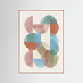 Red Wood Color Theory Exhibition