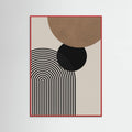 Poster Composition lines and circles 4 – poster e stampa artistica