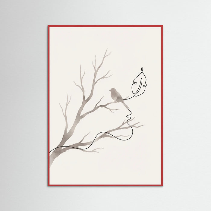 Red Wood Connected Form