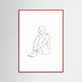 Red Wood Contemplative Guardian