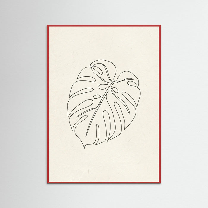 Red Wood Contour Gaze