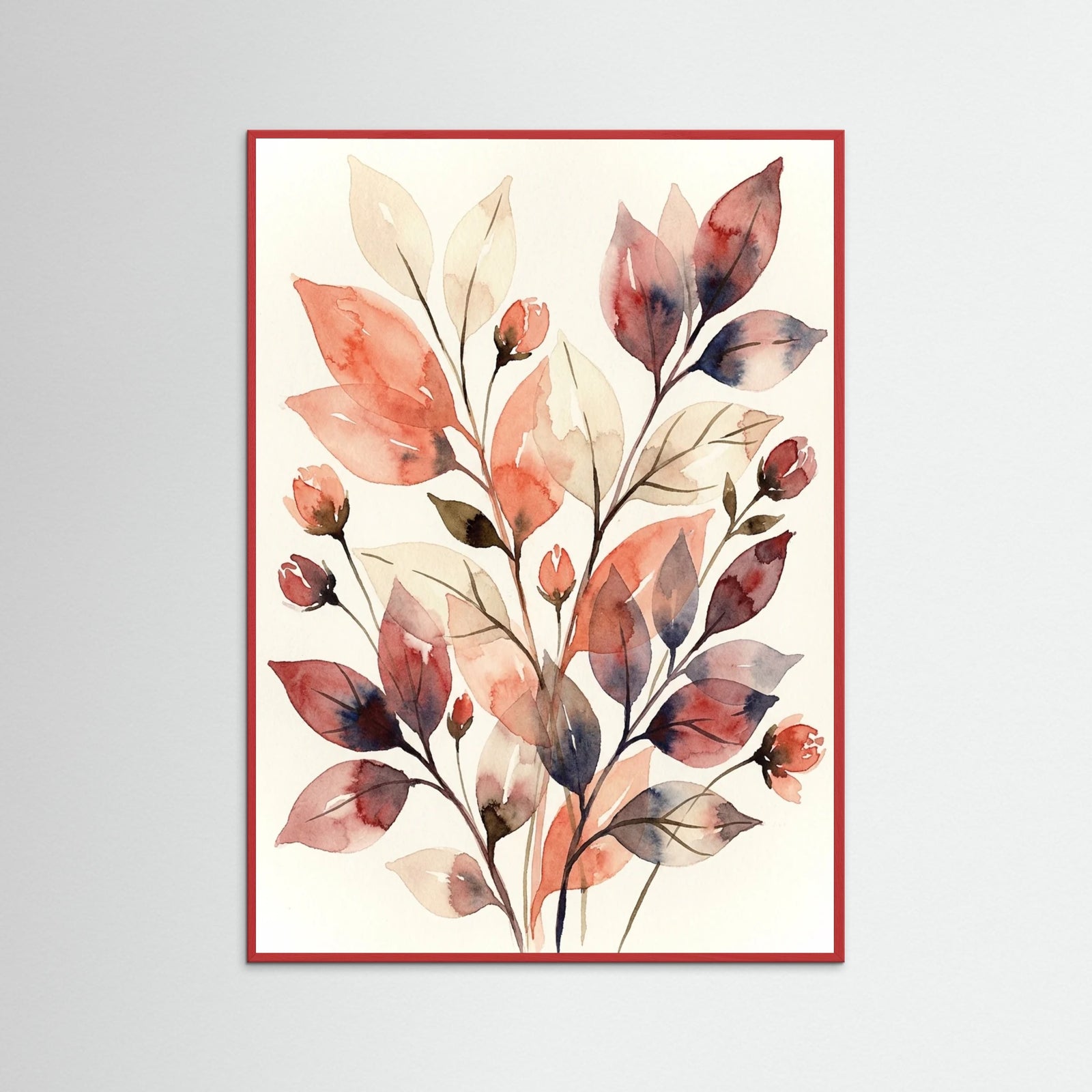 Red Wood Coral Bloom