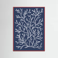 Coral pattern II Poster – poster and art print