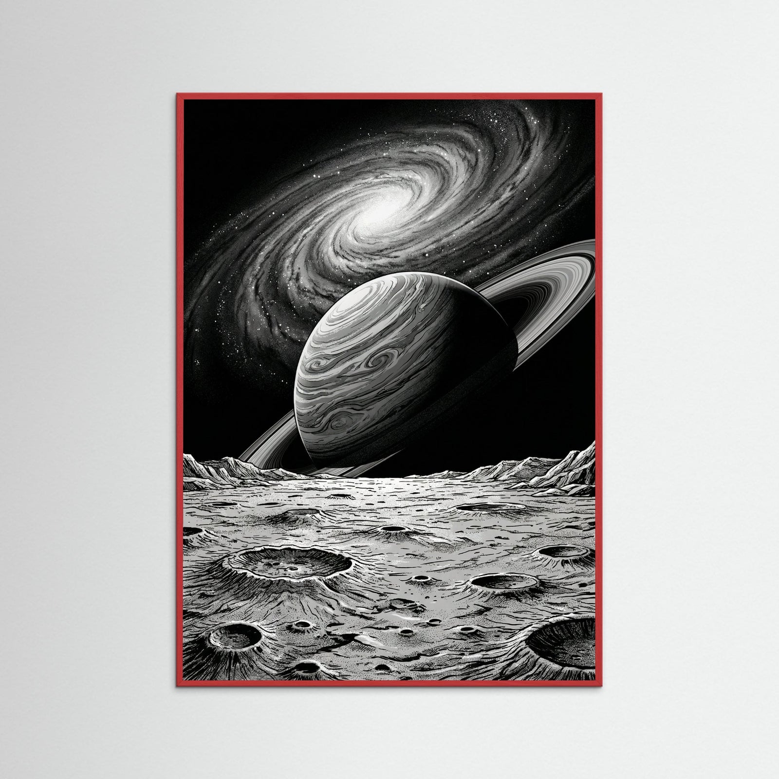 Red Wood Cosmic Vista