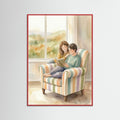 Red Wood Cozy Embrace