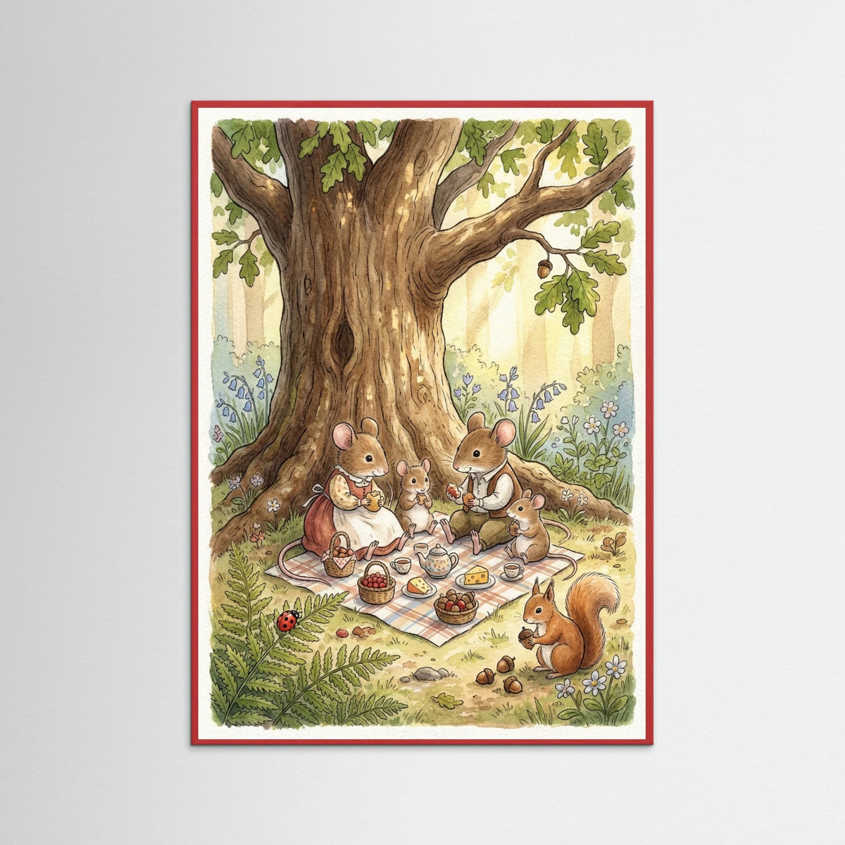 Red Wood Cozy Forest Gathering