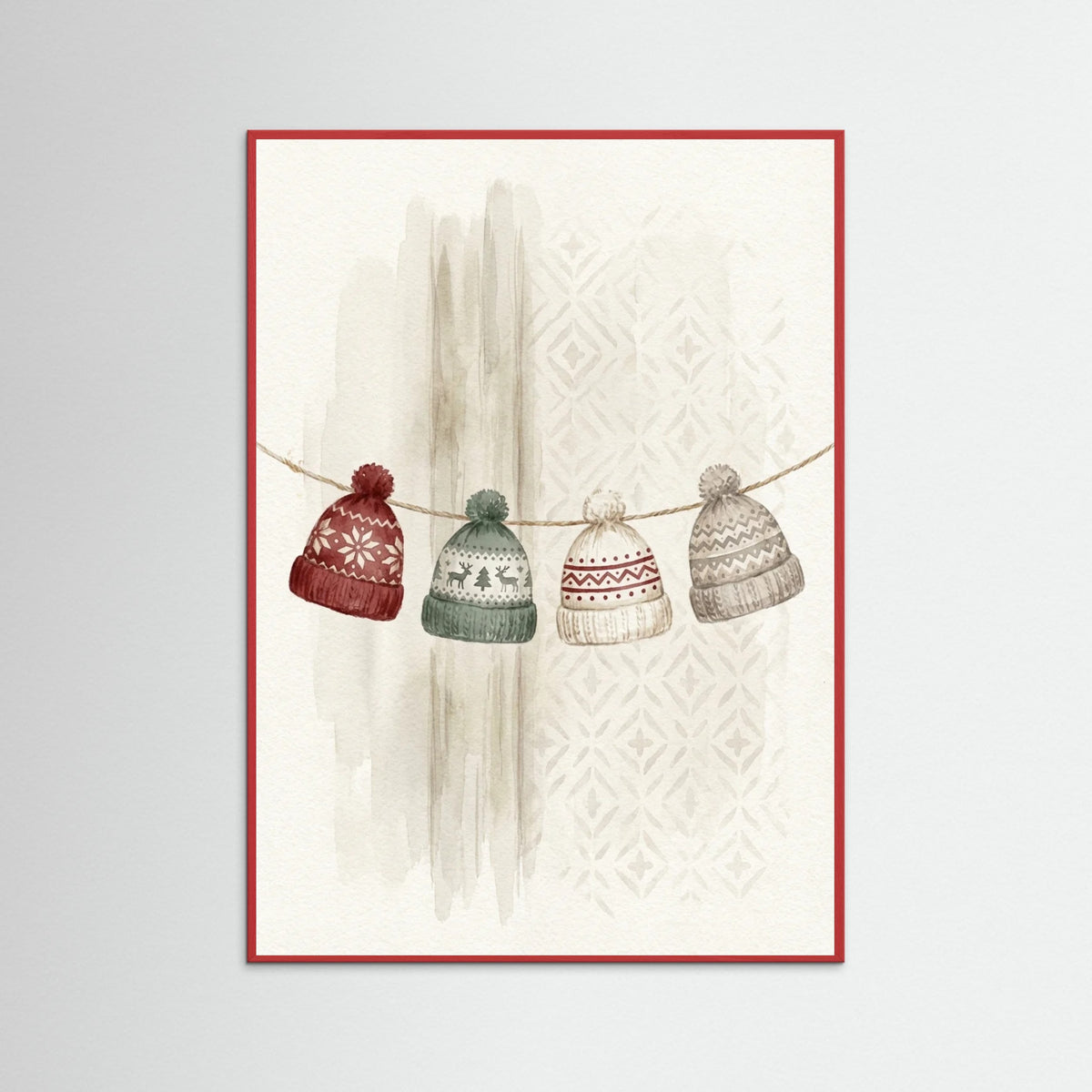 Red Wood Cozy Hearthside Charm