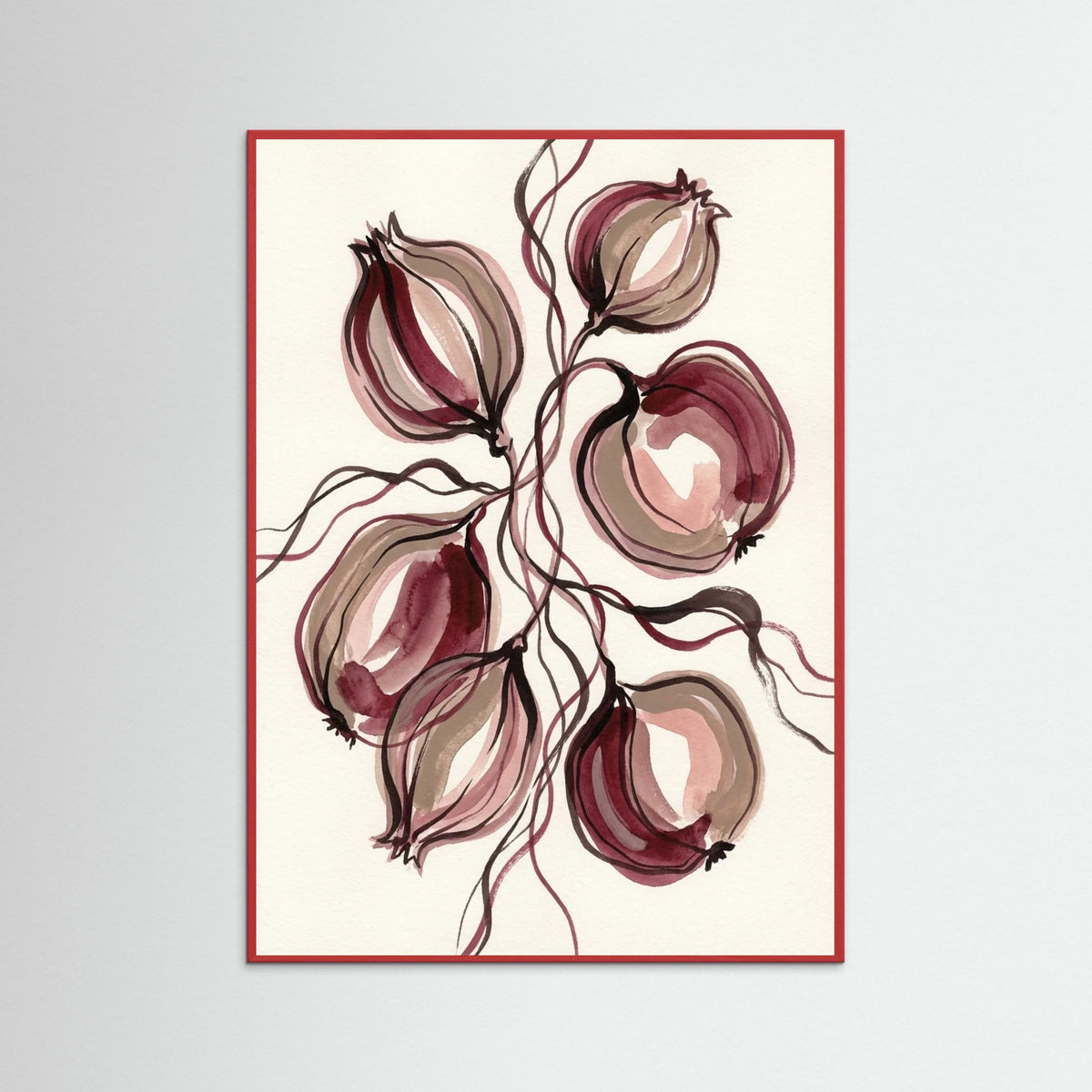 Red Wood Crimson Bloom