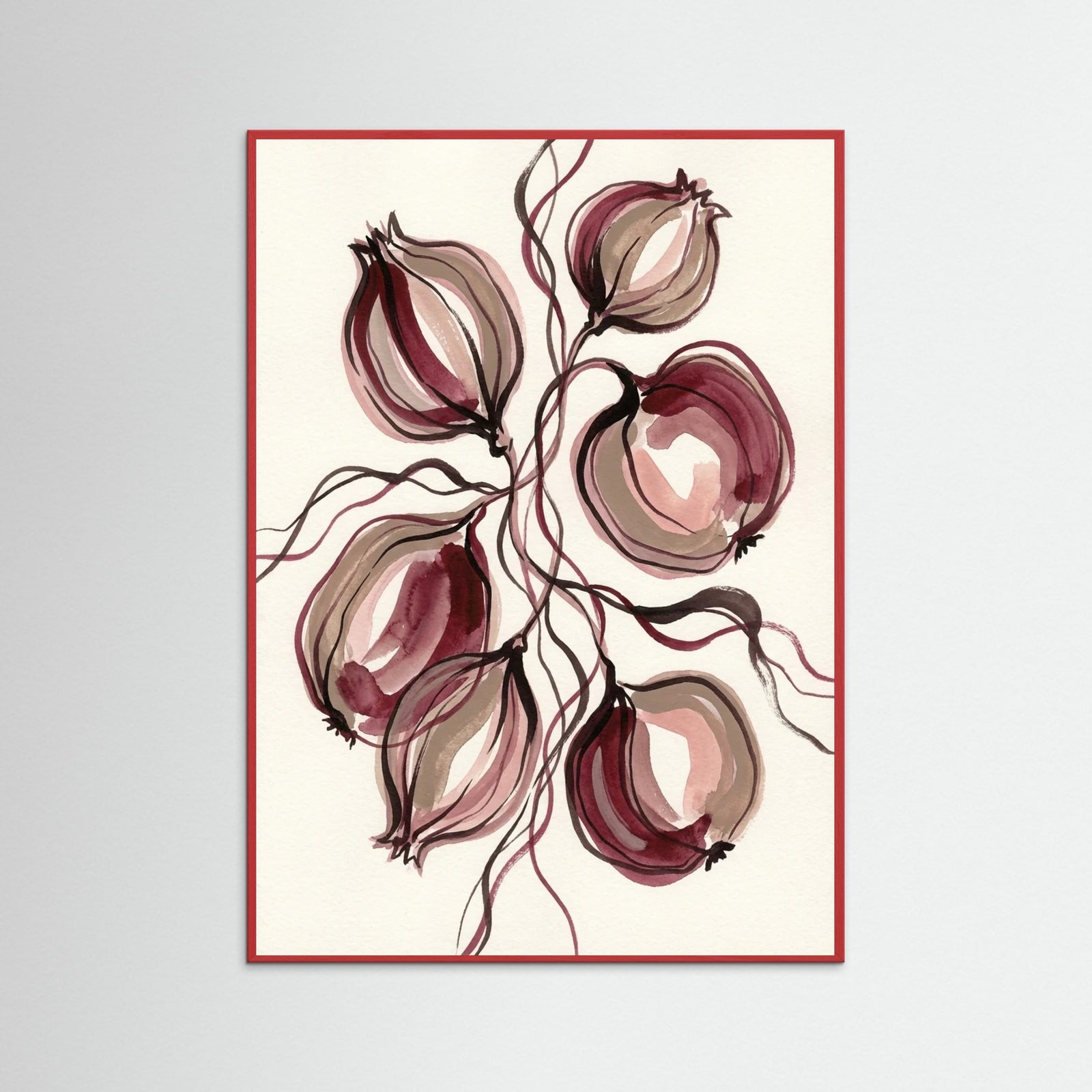 Red Wood Crimson Bloom