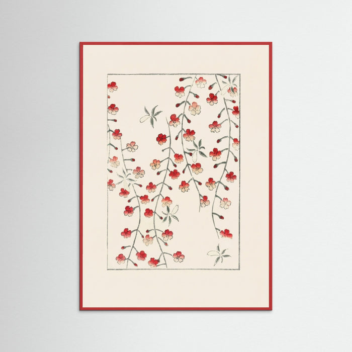 Red Wood Crimson Botanical Cascade
