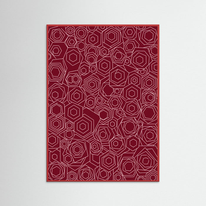 Red Wood Crimson Entanglement