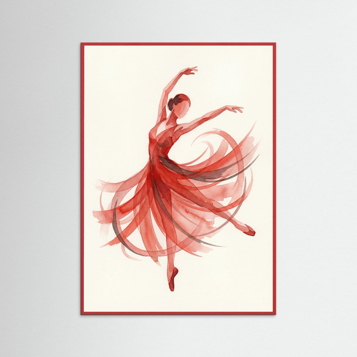 Red Wood Crimson Flow