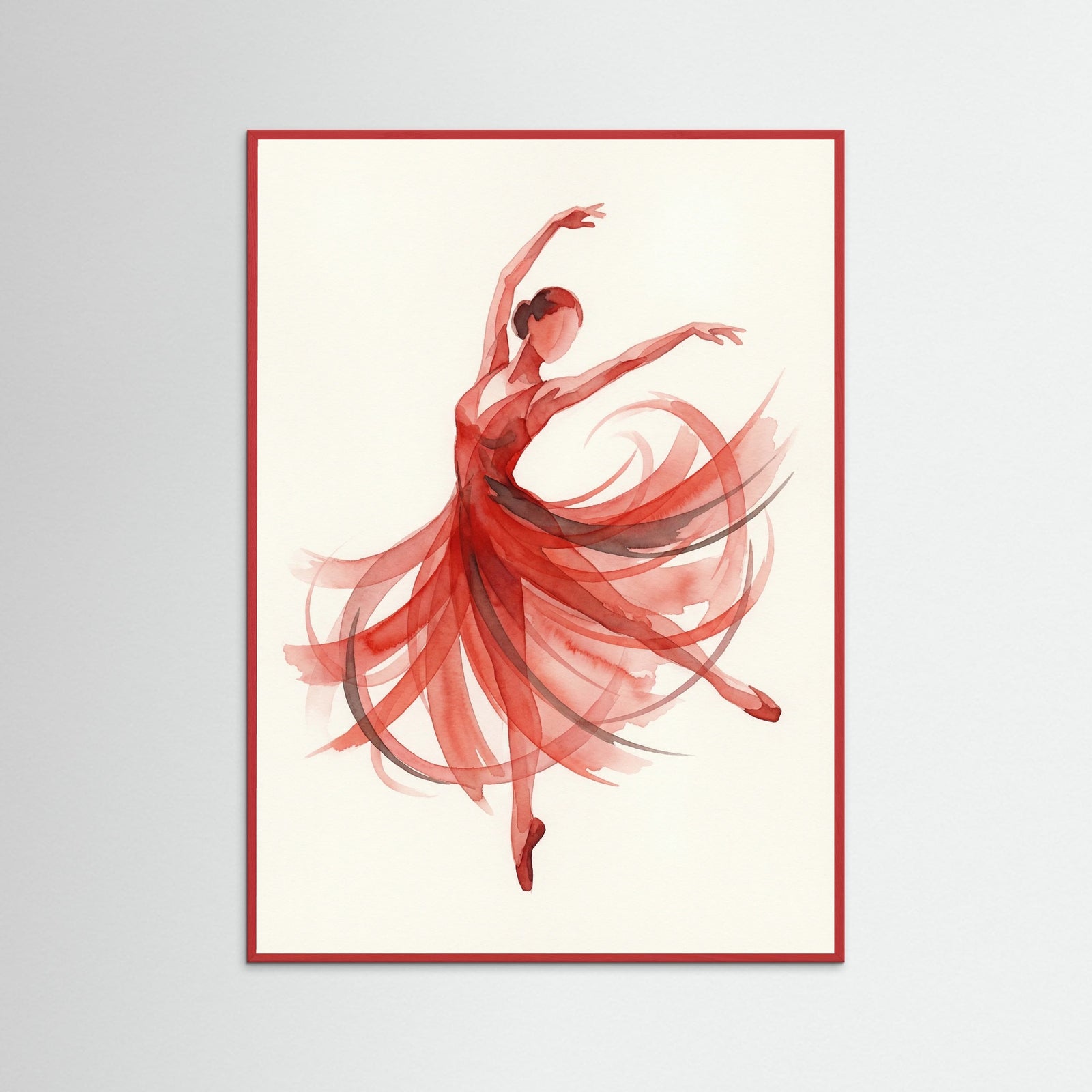 Red Wood Crimson Flow