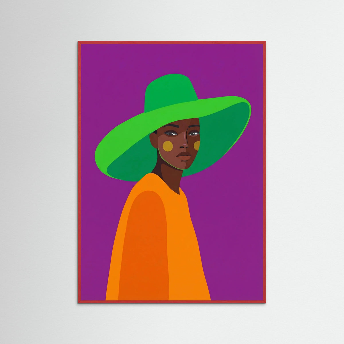 Red Wood Crimson Gaze