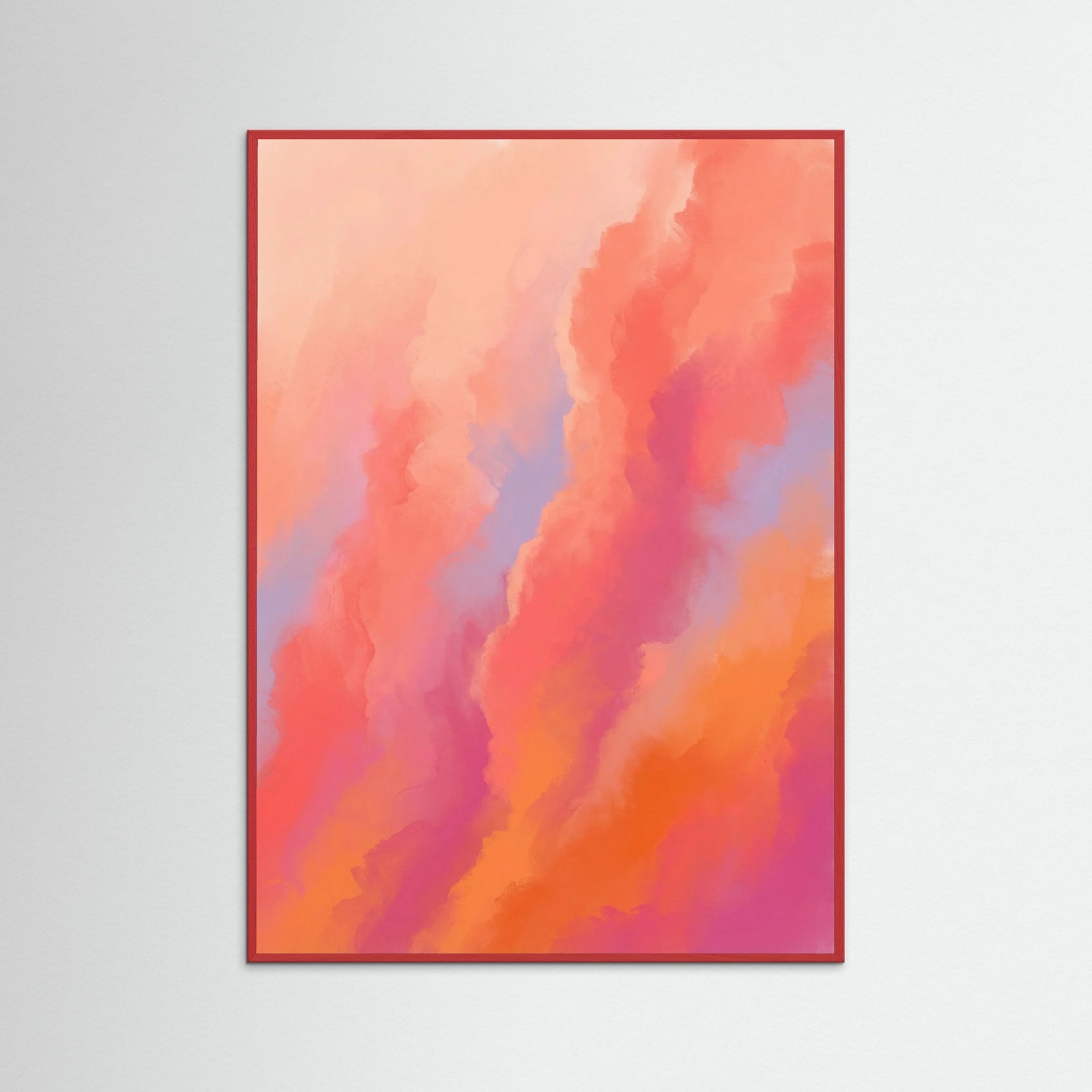 Red Wood Crimson Horizon