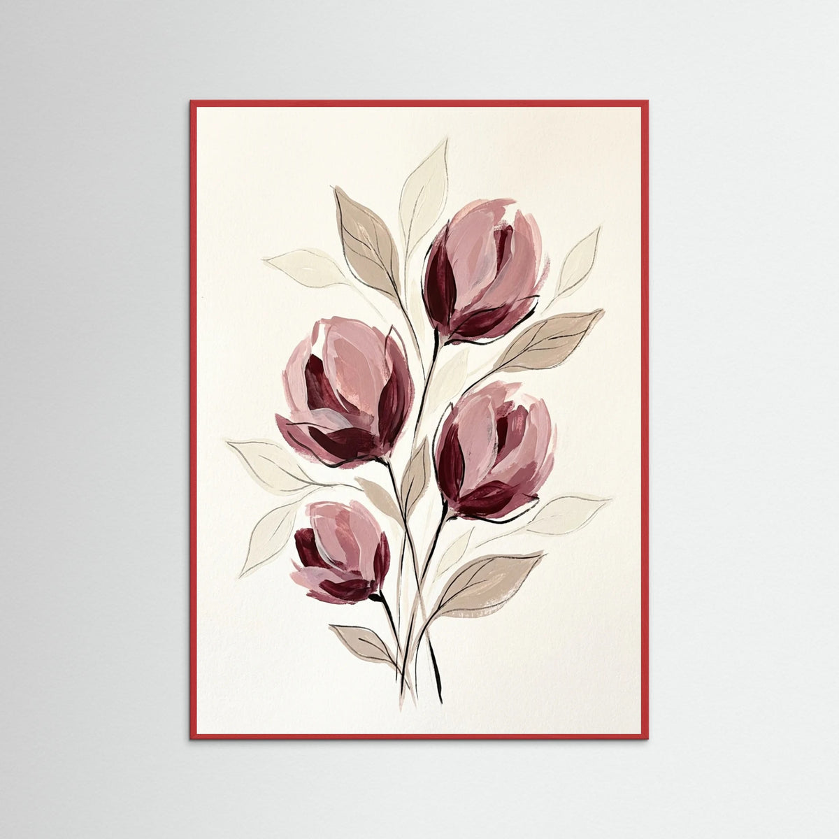 Red Wood Crimson Petals