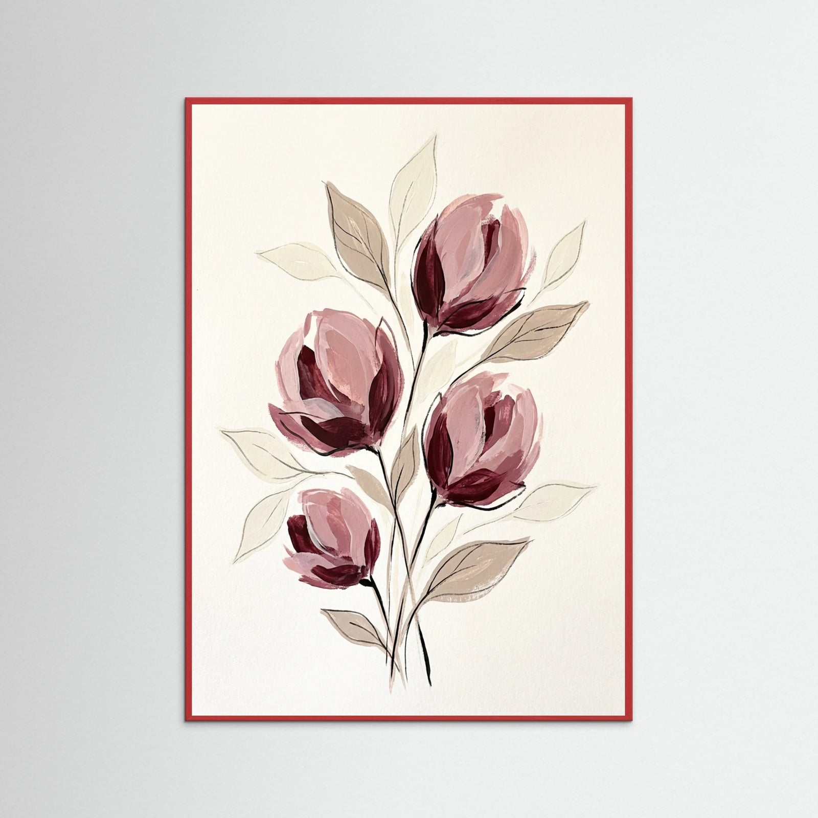 Red Wood Crimson Petals