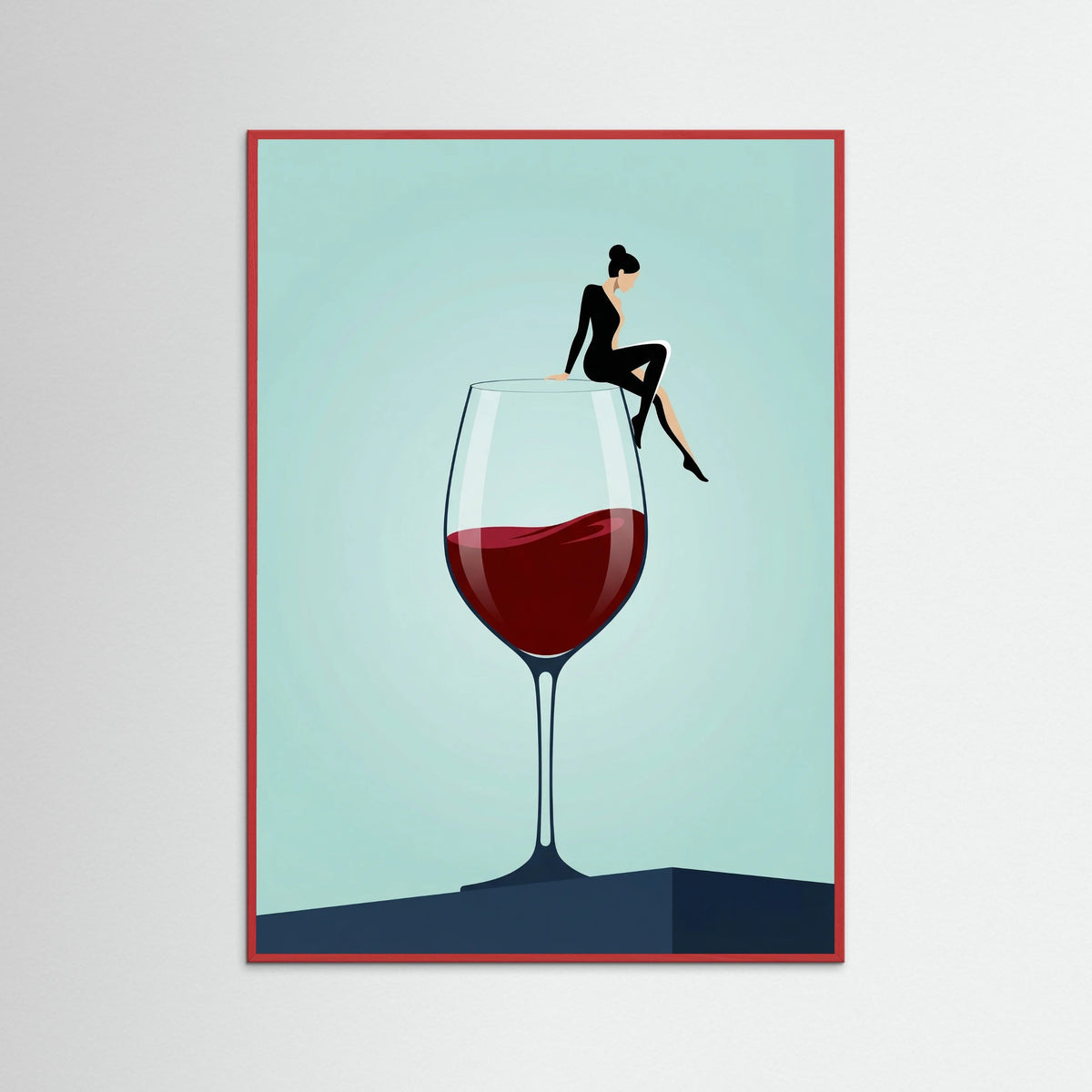 Red Wood Crimson Plunge