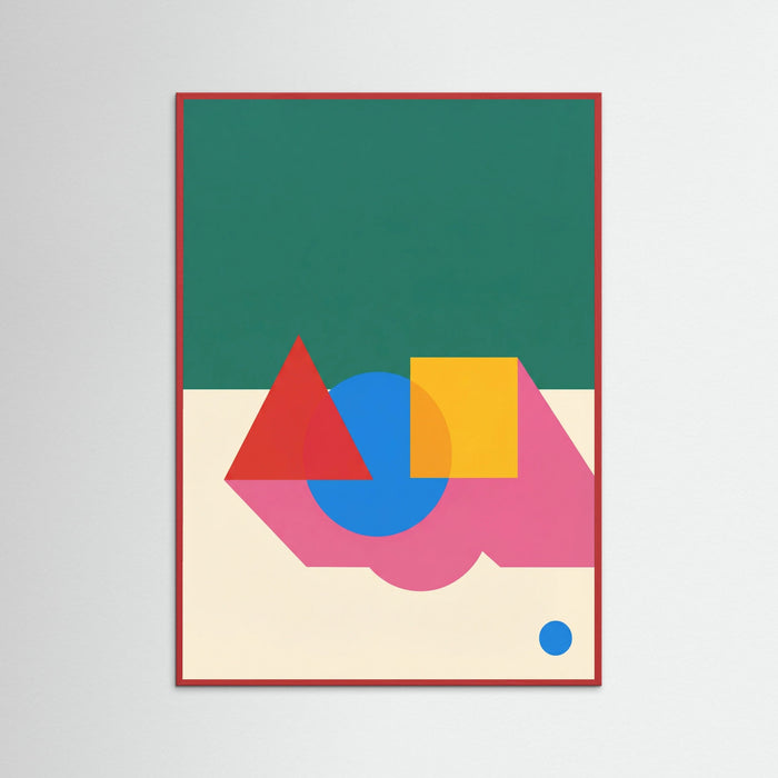 Crimson Still Life – poster and art print