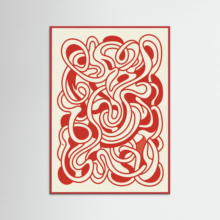 Red Wood Crimson Structure