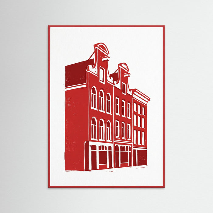 Red Wood Crimson Urbanity
