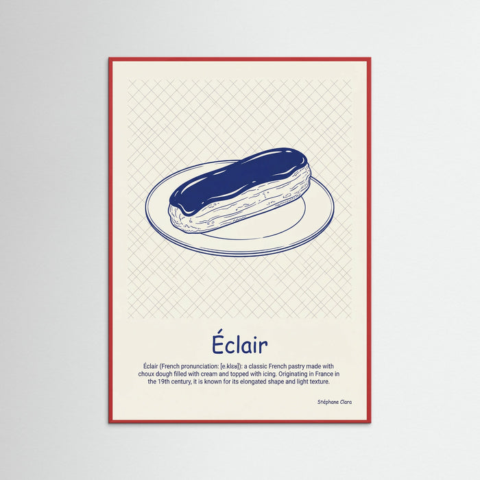 Red Wood Croissant Blueprint