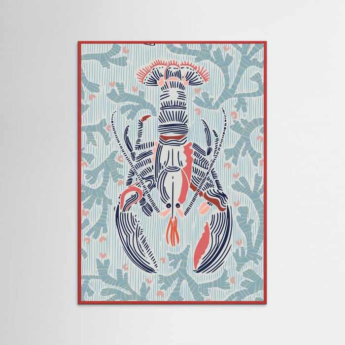 Crustacean Core mint Poster – poster and art print