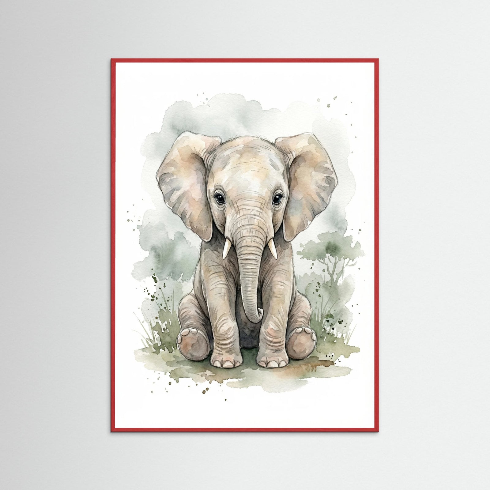 Red Wood Curious Cheetah Cub