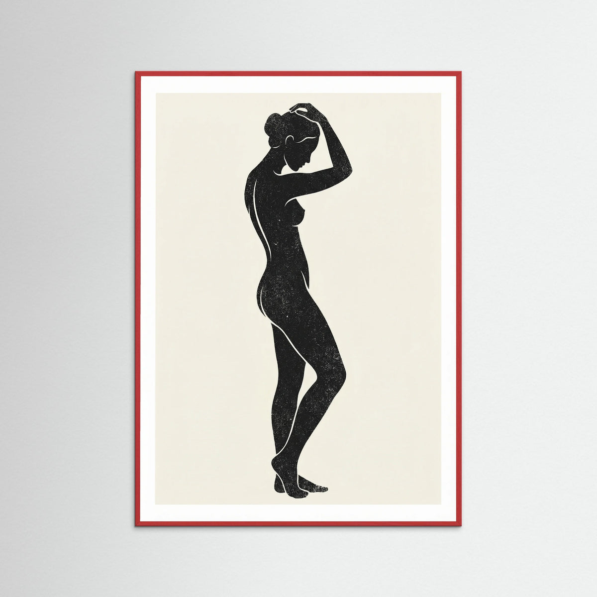 Red Wood Curled Embrace