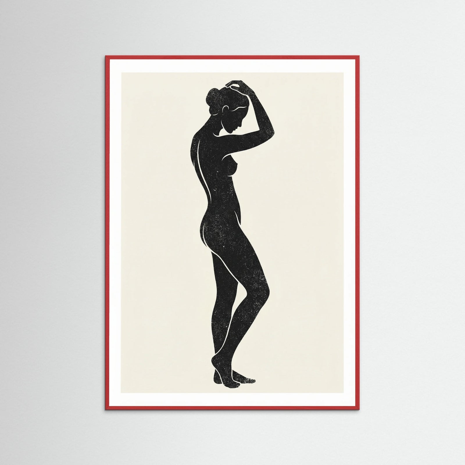 Red Wood Curled Embrace