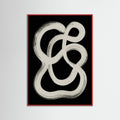 Red Wood Curved Rhythm
