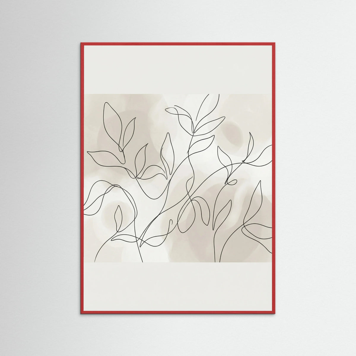 Red Wood Curved Serenity