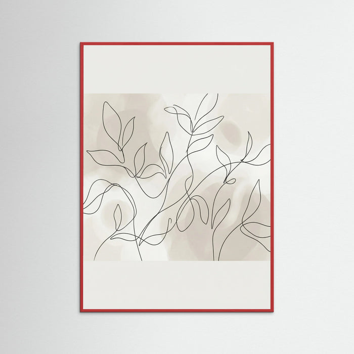 Red Wood Curved Serenity
