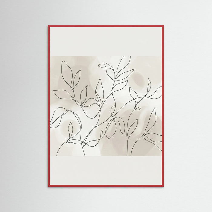Red Wood Curved Serenity