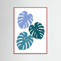 Red Wood Cut Out Flora