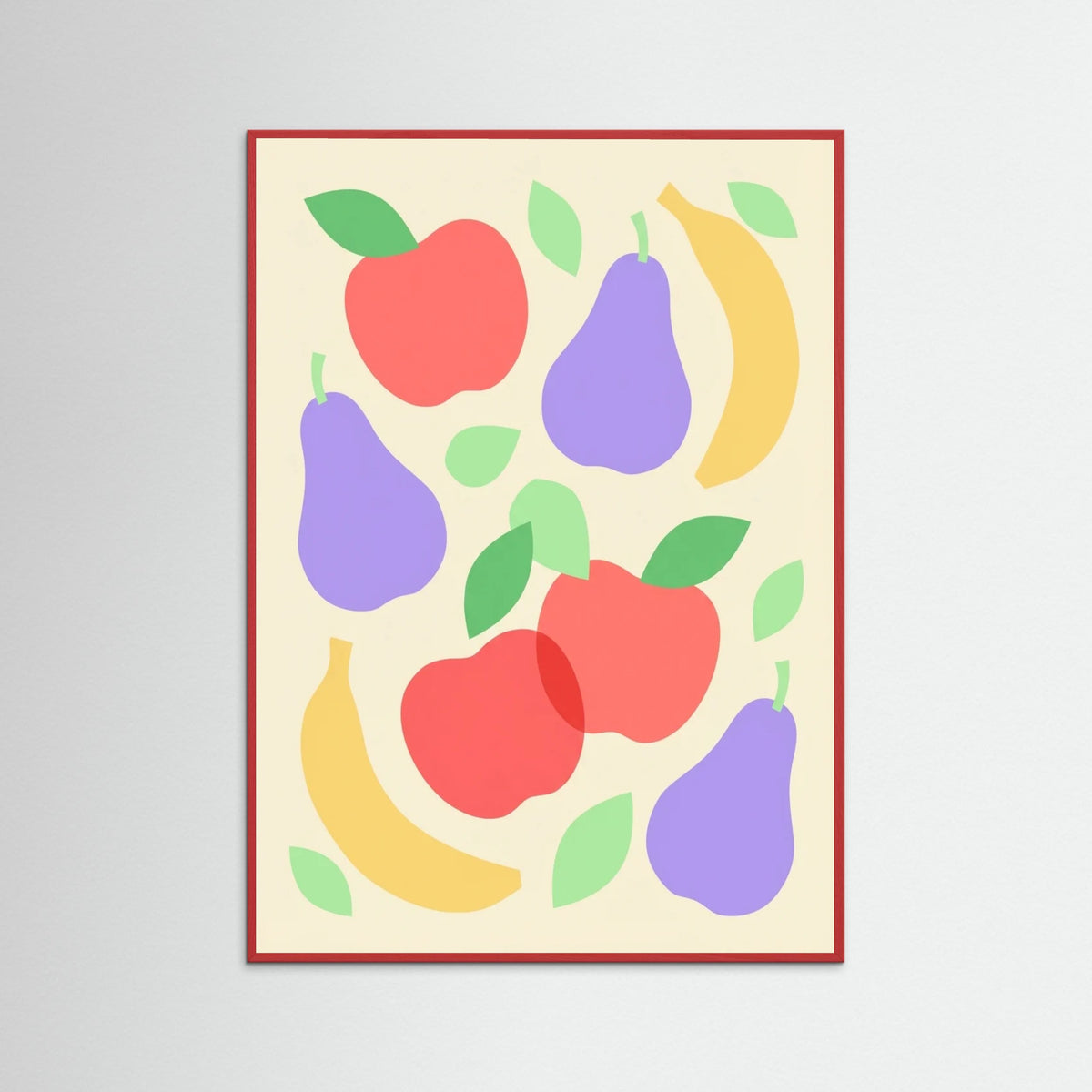 Red Wood Cutout Garden