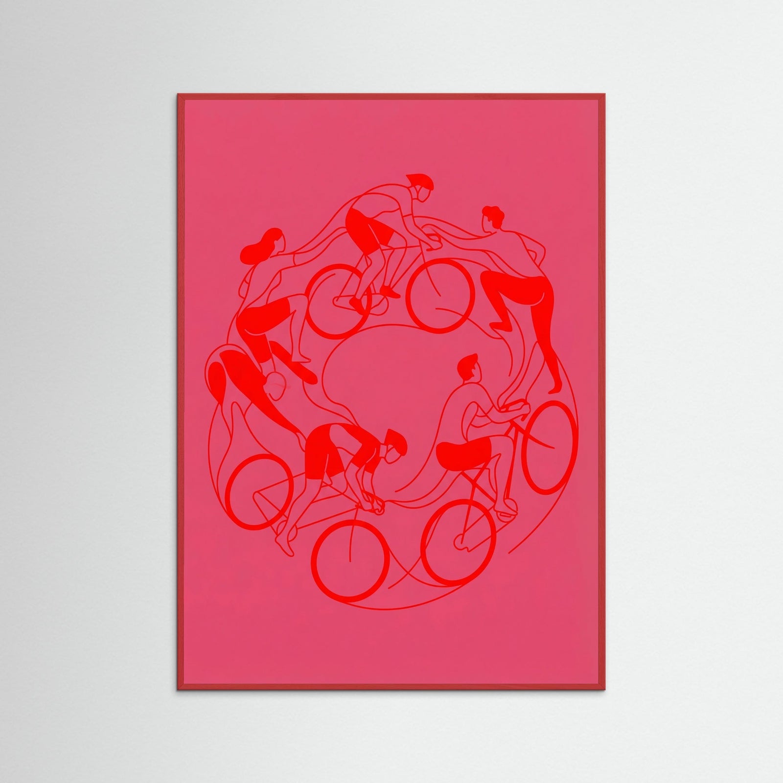 Red Wood Cycling Circles