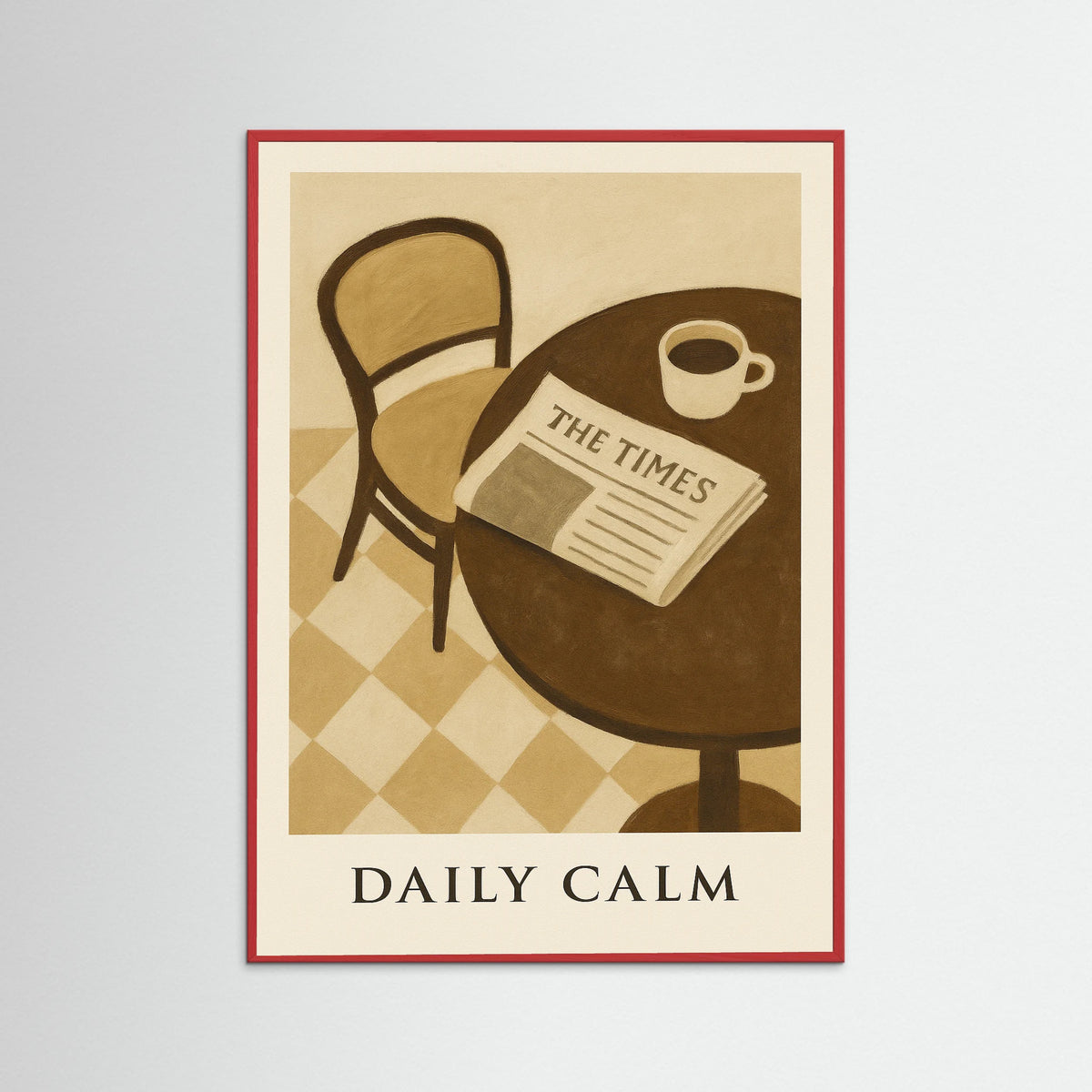 Red Wood Daily Calm