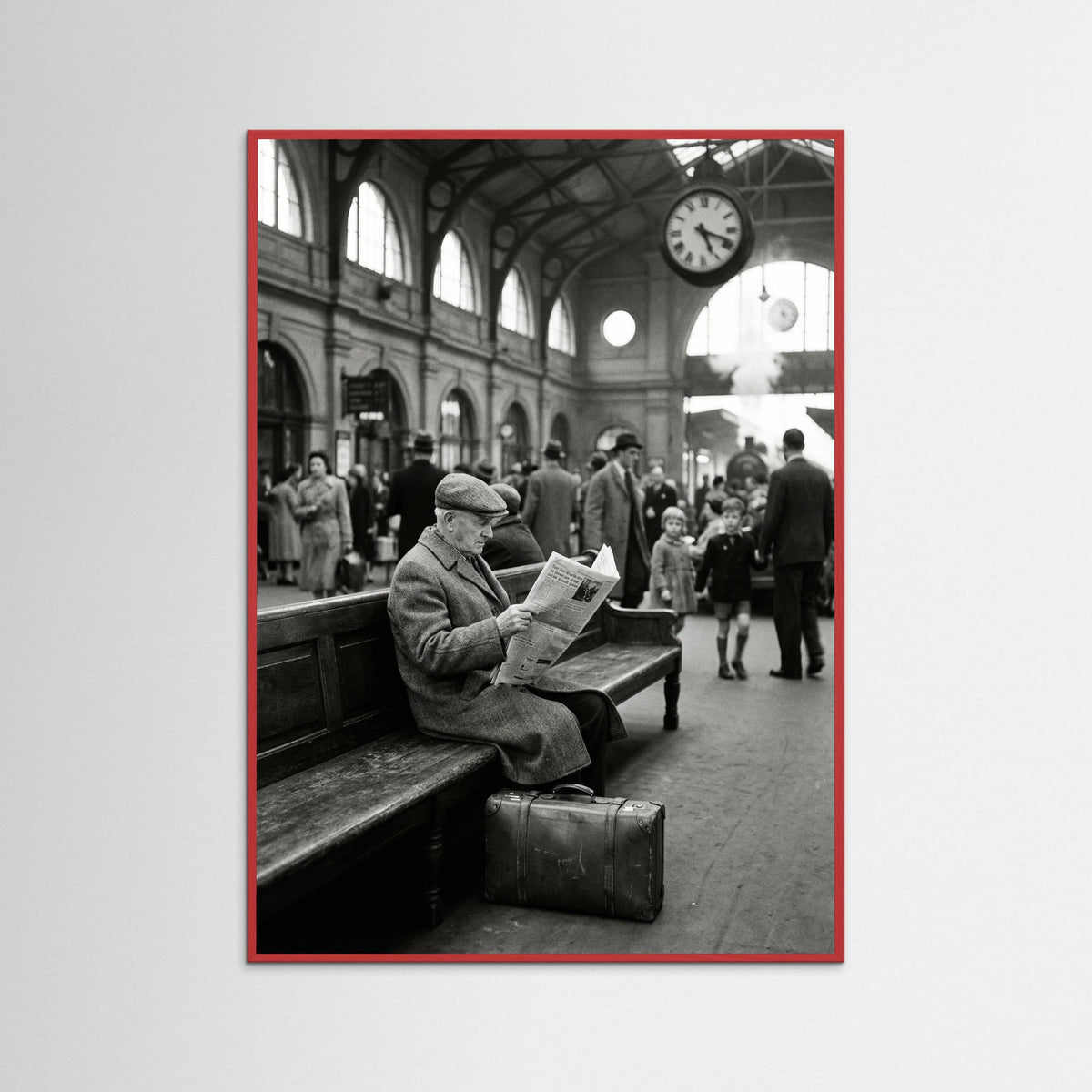 Red Wood Dalmatian Daydream