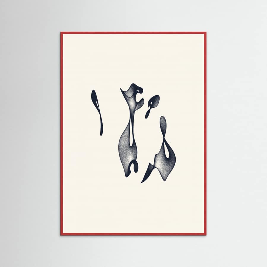 Dancing Torus Poster – plakat og kunsttryk